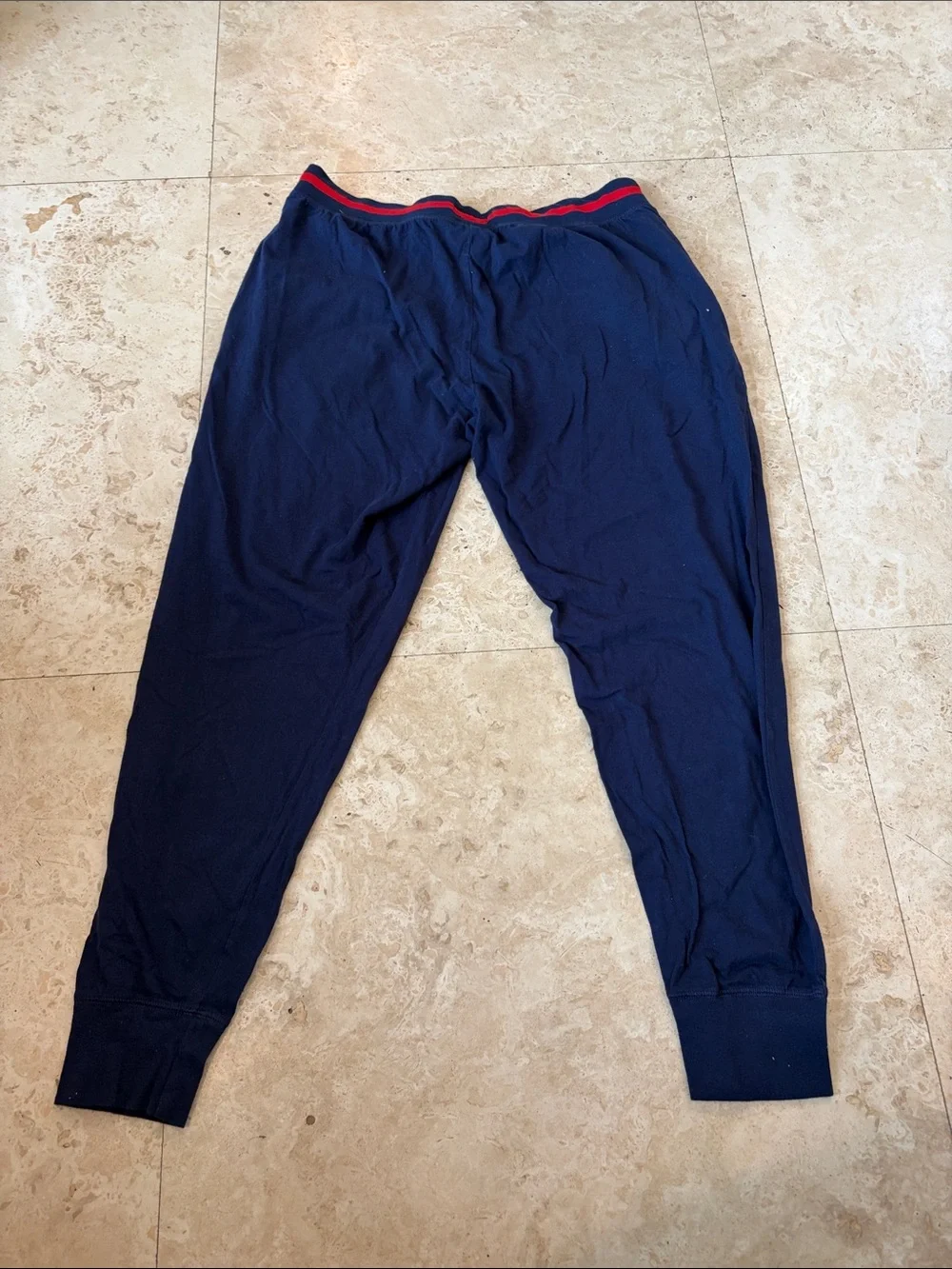 Polo by Ralph Lauren Navy pajama pants with Red-Trim Waistband